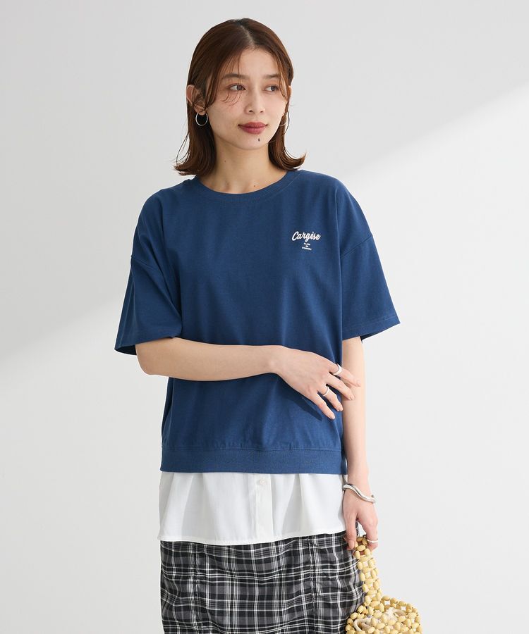 Green Parks「さがら刺繍Tシャツ」|Tシャツ・カットソー|