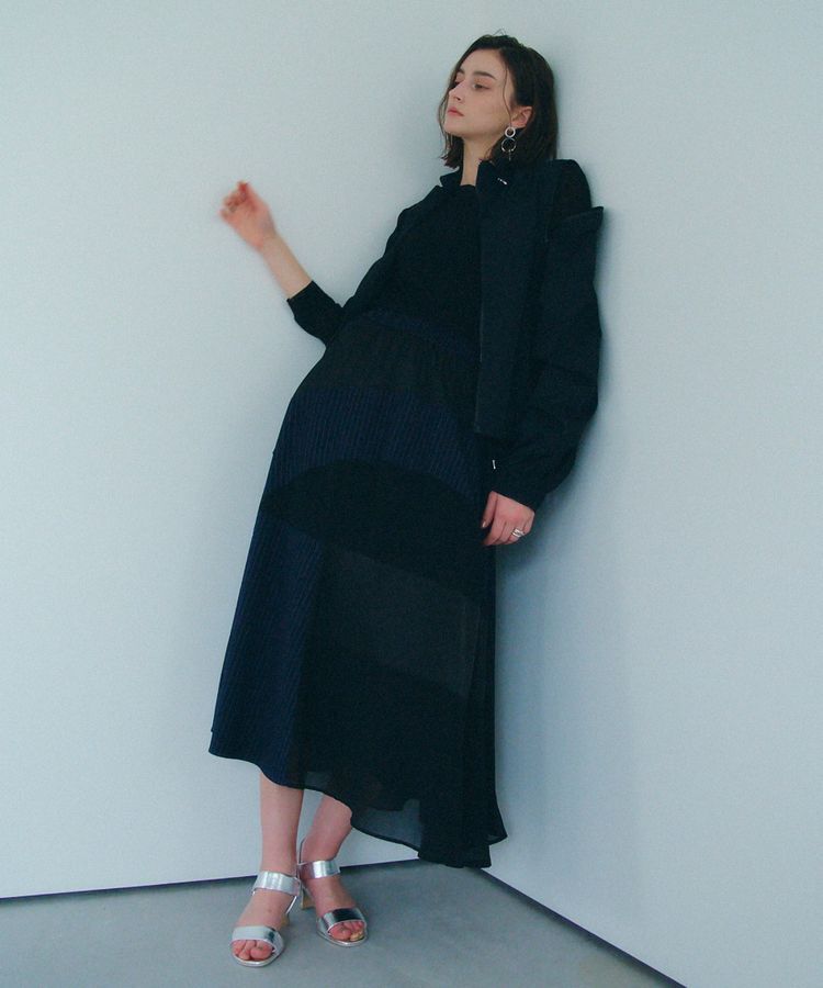 Editt by YECCA VECCA「異素材MIXデザインスカート」|スカート|