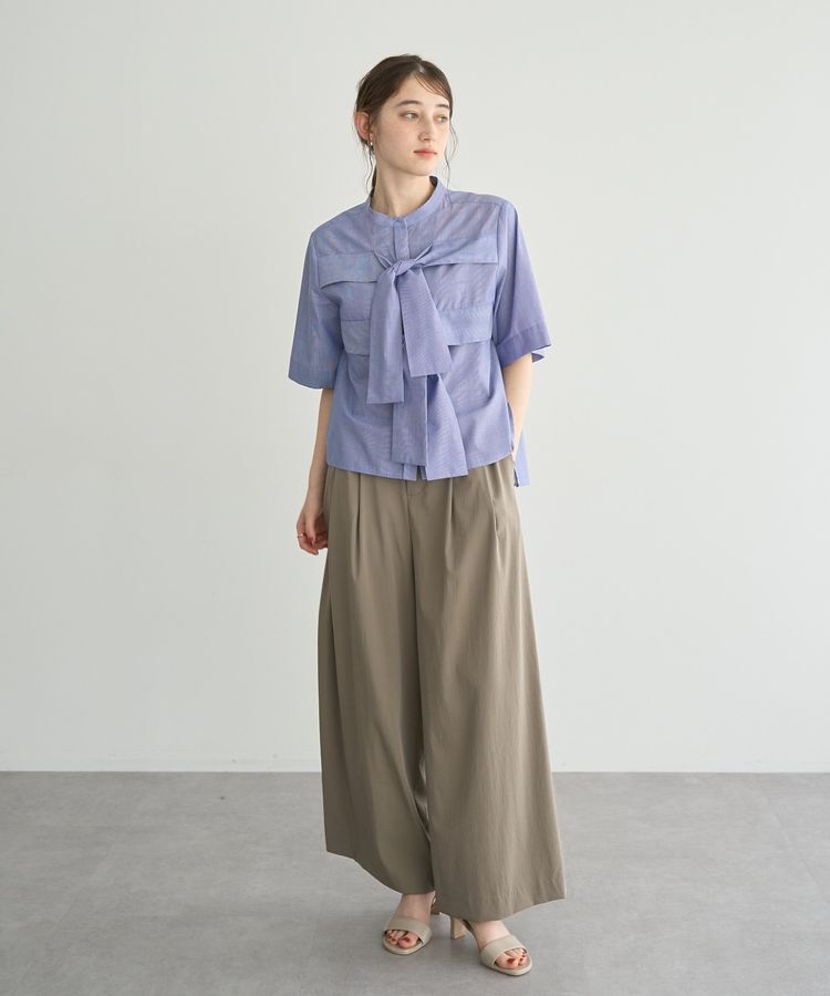 YECCA VECCA「ドライタッチストレッチワイドパンツ」|その他|