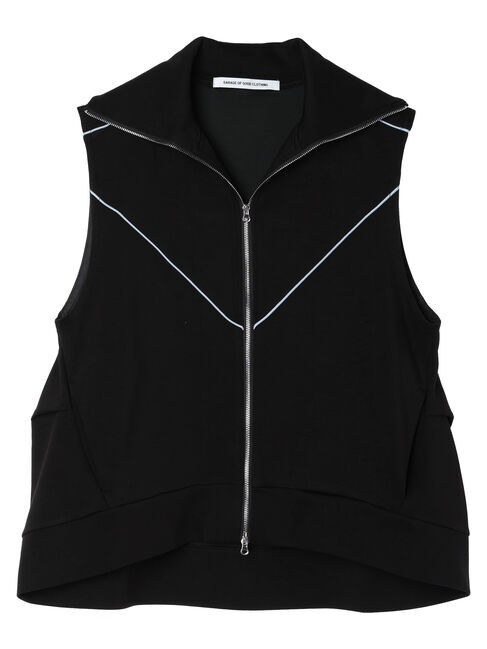 GARAGE OF GOOD CLOTHING「ダンボールニットZIPベスト」|ベスト・ジレ|