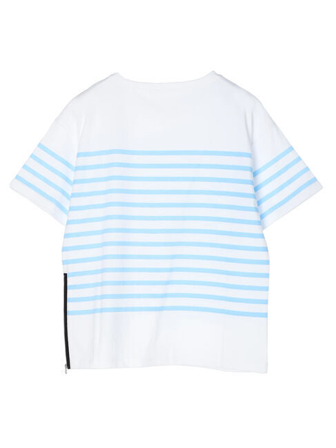 GARAGE OF GOOD CLOTHING「ボーダープリントTシャツ」|Tシャツ・カットソー|