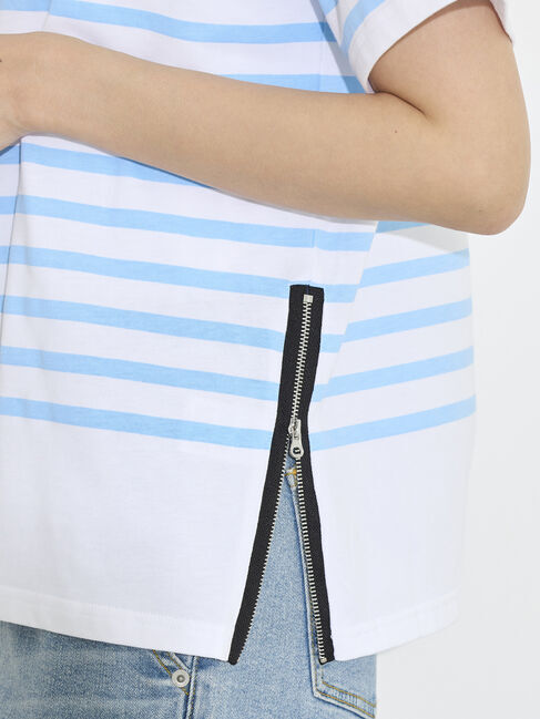 GARAGE OF GOOD CLOTHING「ボーダープリントTシャツ」|Tシャツ・カットソー|