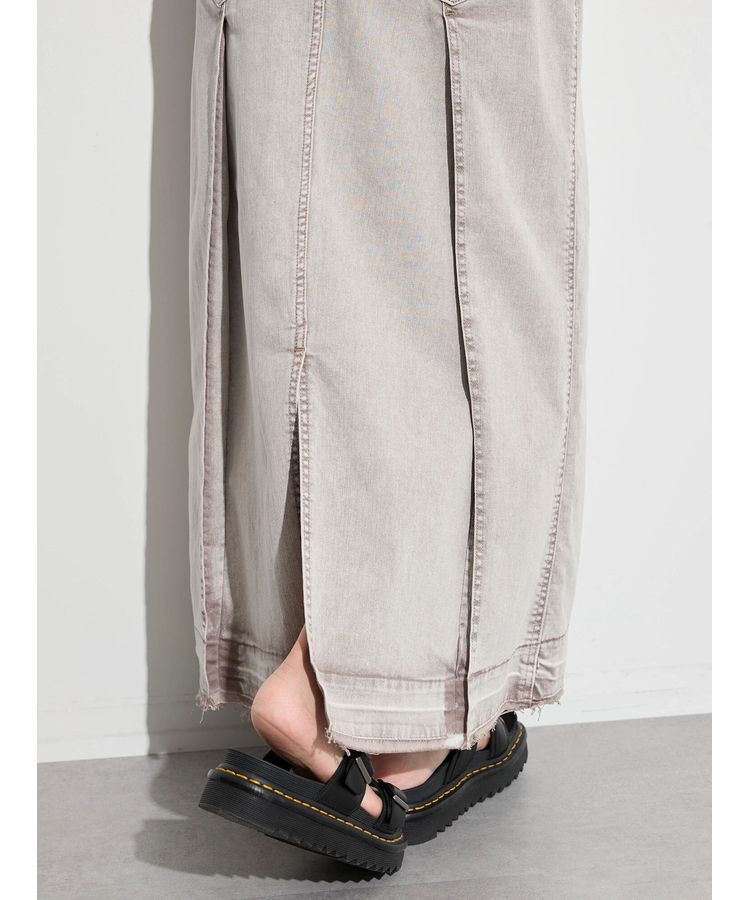 GARAGE OF GOOD CLOTHING「タックデニムスカート」|スカート|