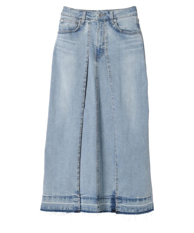 GARAGE OF GOOD CLOTHING「タックデニムスカート」|スカート|