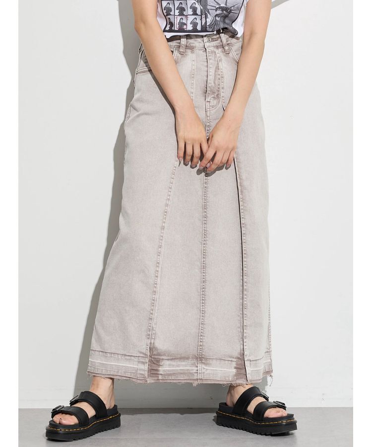 GARAGE OF GOOD CLOTHING「タックデニムスカート」|スカート|