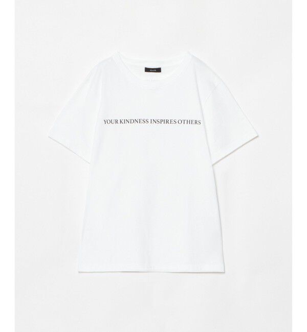 allureville「コンビフォントＴシャツ」|その他|