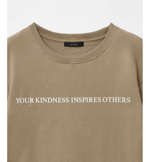 allureville「コンビフォントＴシャツ」|その他|