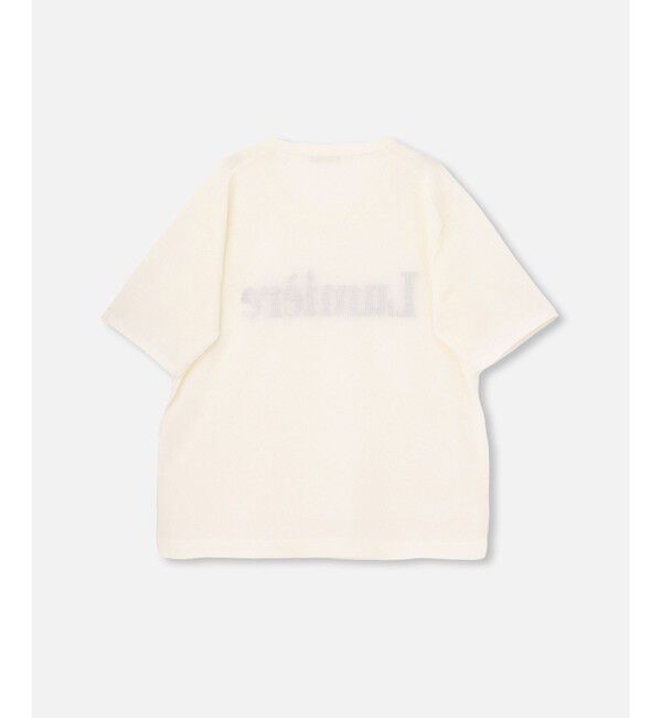 allureville「エンブロイダリーロゴニットＴ」|ニット・セーター|