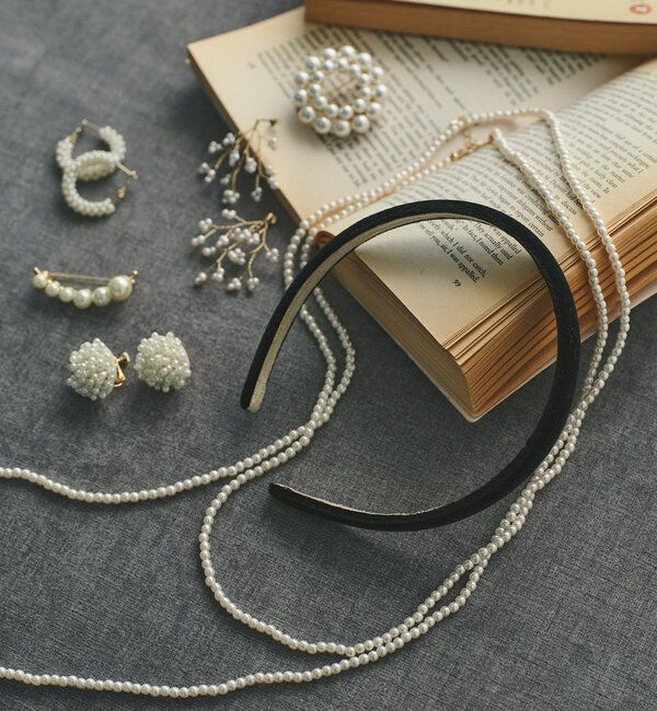  「ベロアカチューシャ」|ネックレス|