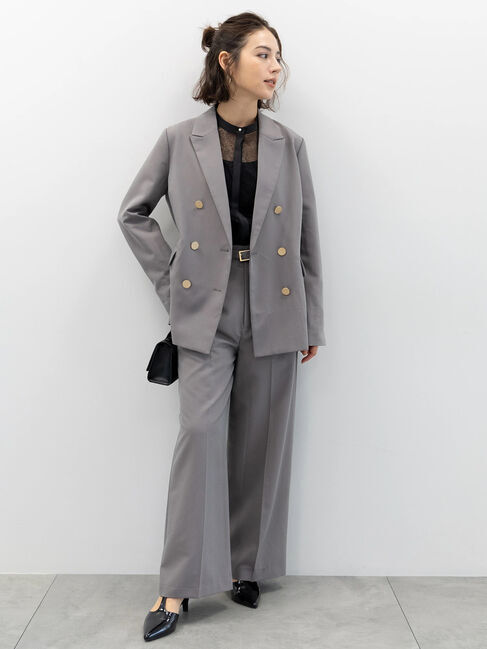 Te chichi「【セレモニーアイテム】ベルト付ワイドパンツ（セットアップ可）」|その他|