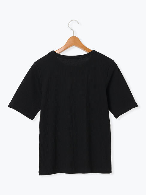 Lugnoncure「【抗菌防臭】クルーネックリブTシャツ」|Tシャツ・カットソー|