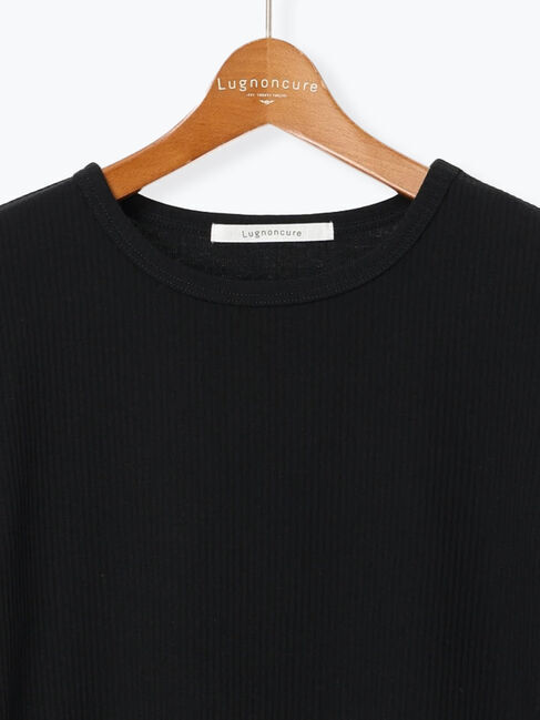 Lugnoncure「【抗菌防臭】クルーネックリブTシャツ」|Tシャツ・カットソー|