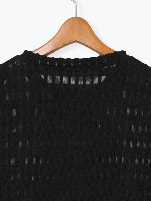 Lugnoncure「半袖ふくれカットワンピース」|ワンピース|