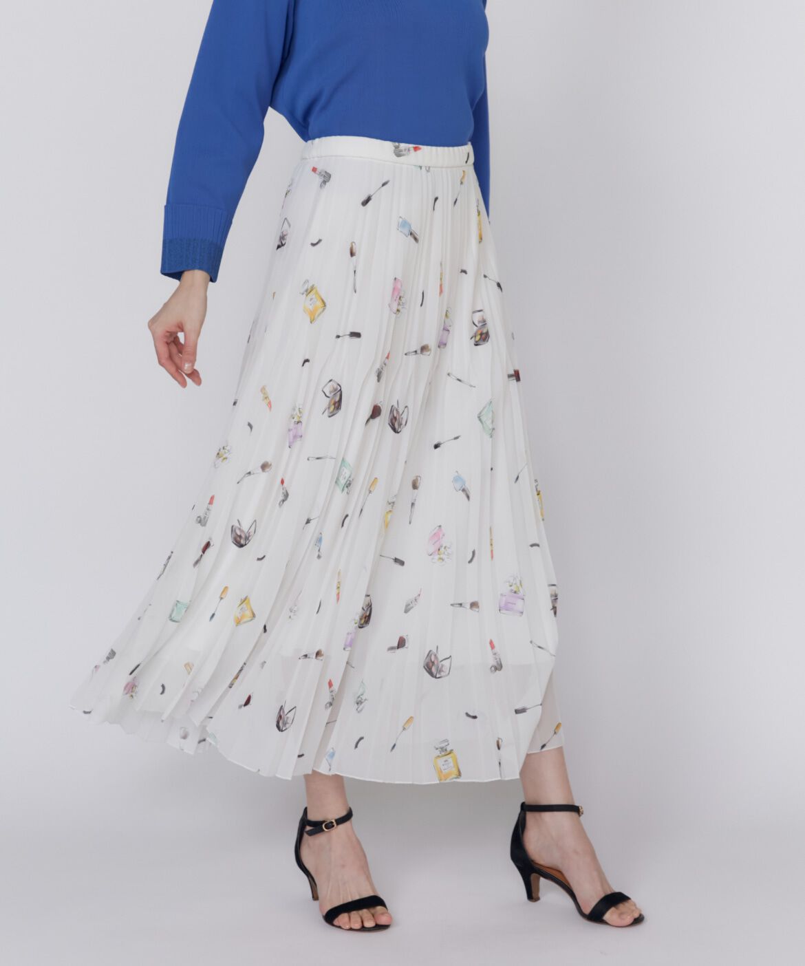 Maglie le cassetto「コスメプリーツスカート《Viscotecs》」|スカート|