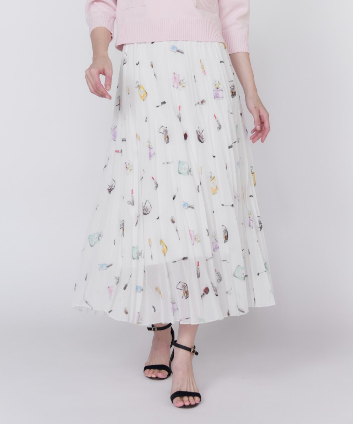 Maglie le cassetto「コスメプリーツスカート《Viscotecs》」|スカート|