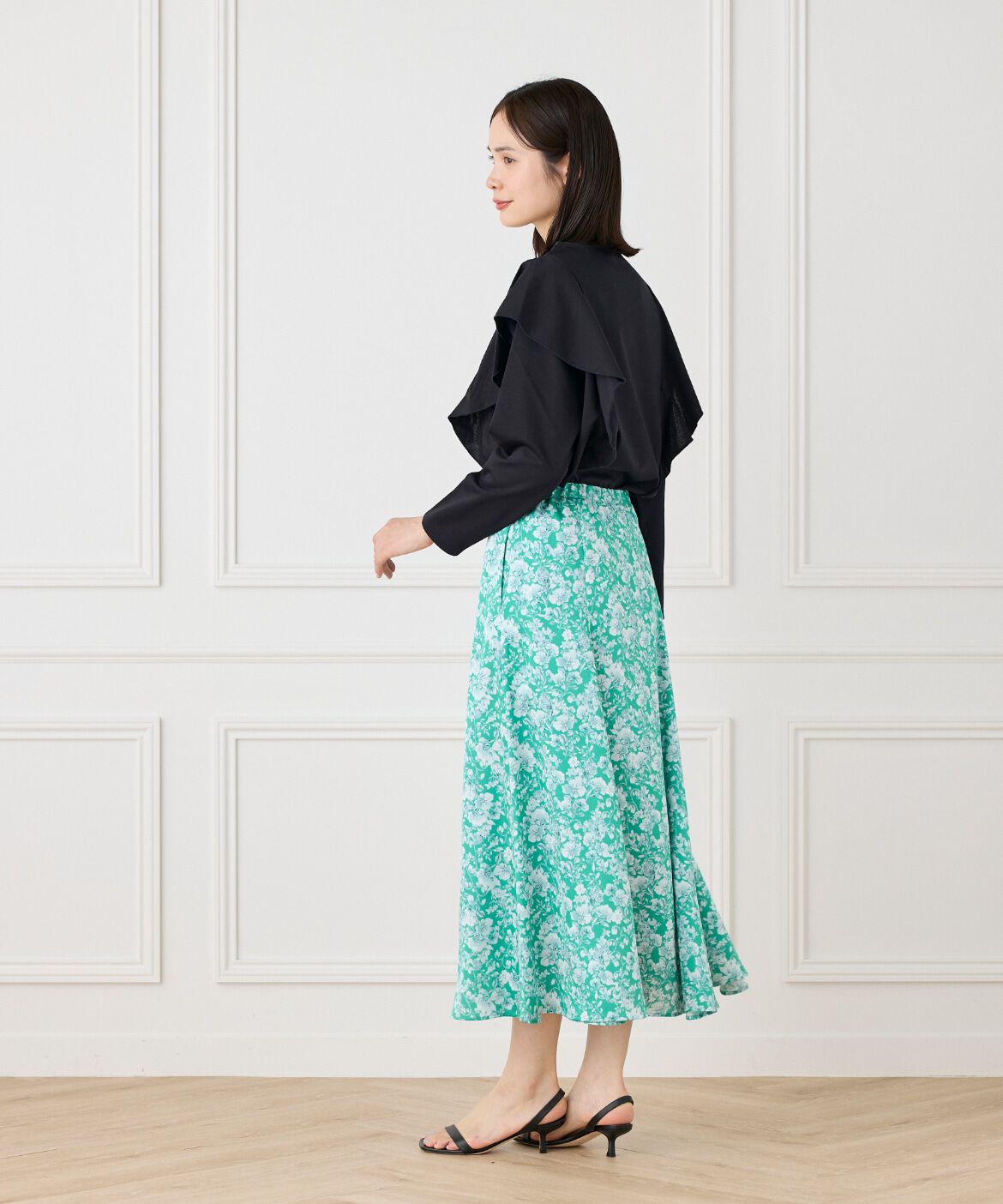 7-IDconcept.「フレアー切替プルオーバー」|Tシャツ・カットソー|