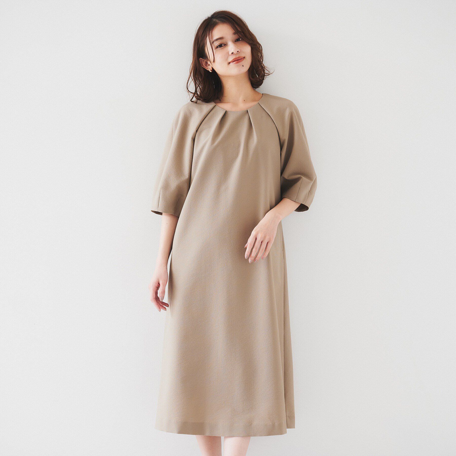 UNTITLED「【ストレッチ/ポケットあり】サッカーワンピース」|ワンピース|