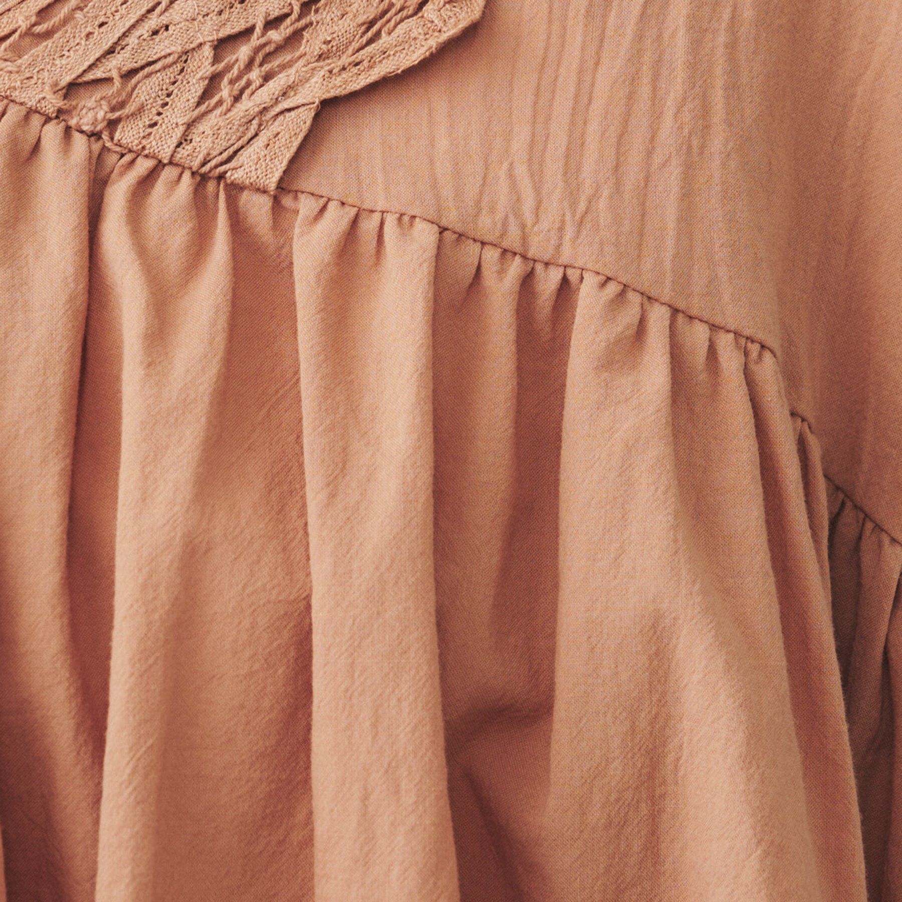 UNTITLED「【Liyoca】コットンロール バテレンレースブラウス」|シャツ・ブラウス|