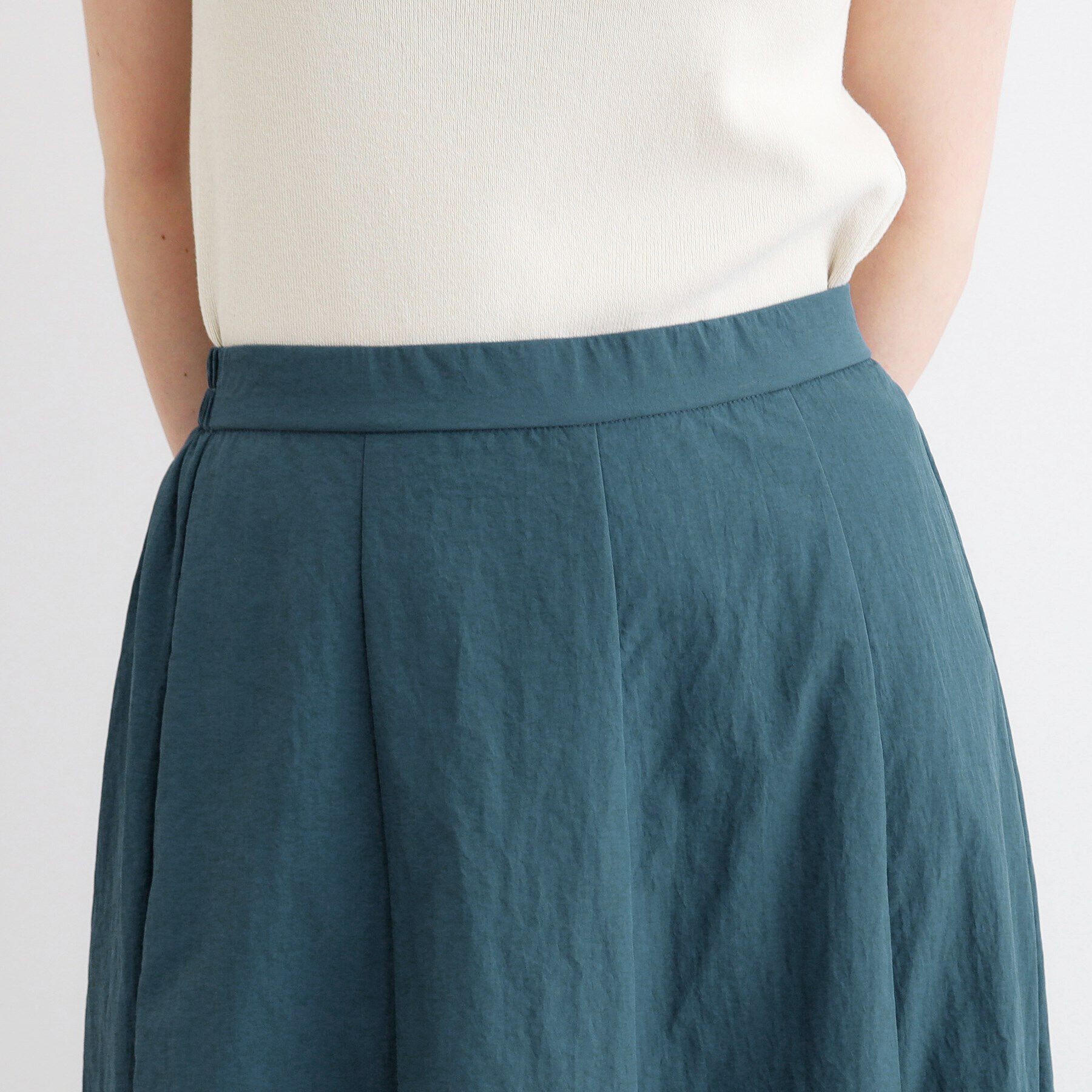 grove「ナイロンワッシャーボリュームスカート」|スカート|