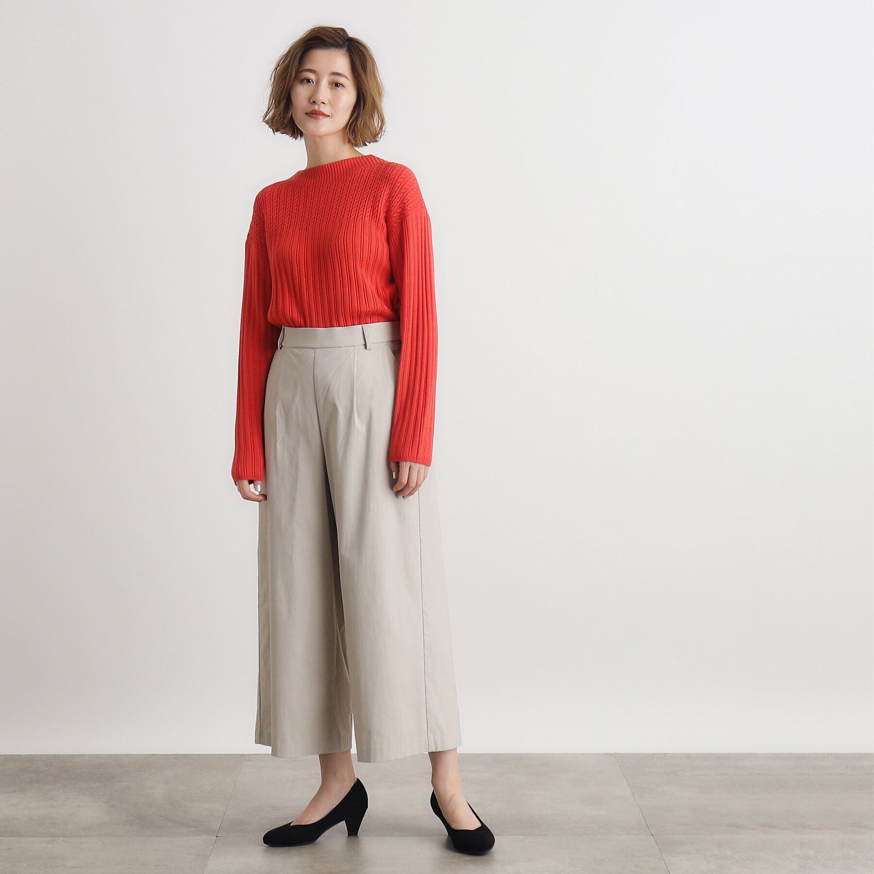 grove「【多機能】裏起毛ハイパーストレッチワイドパンツ」|その他|