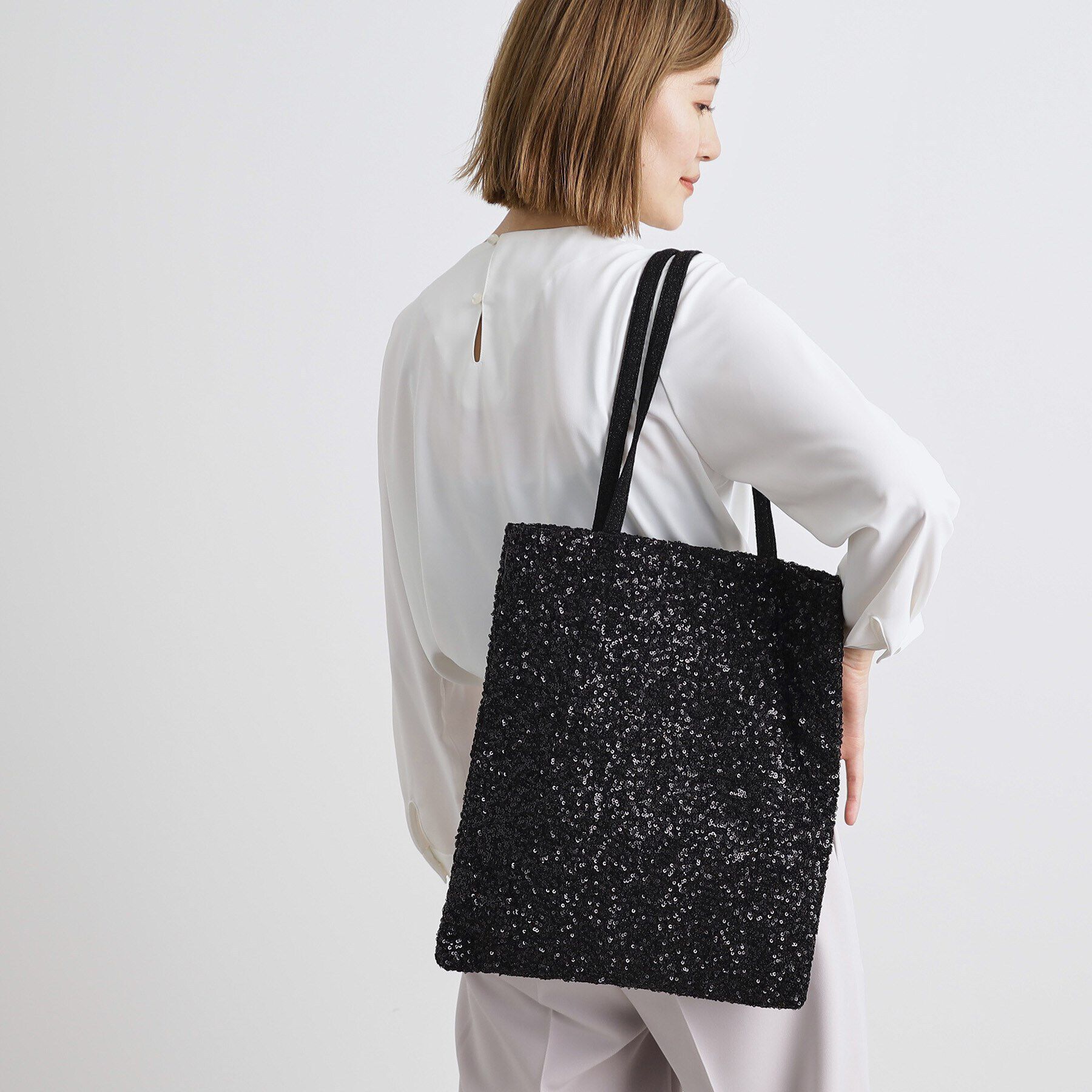 grove「【A4】スパンコールトート【入卒対応可】」|トートバッグ|