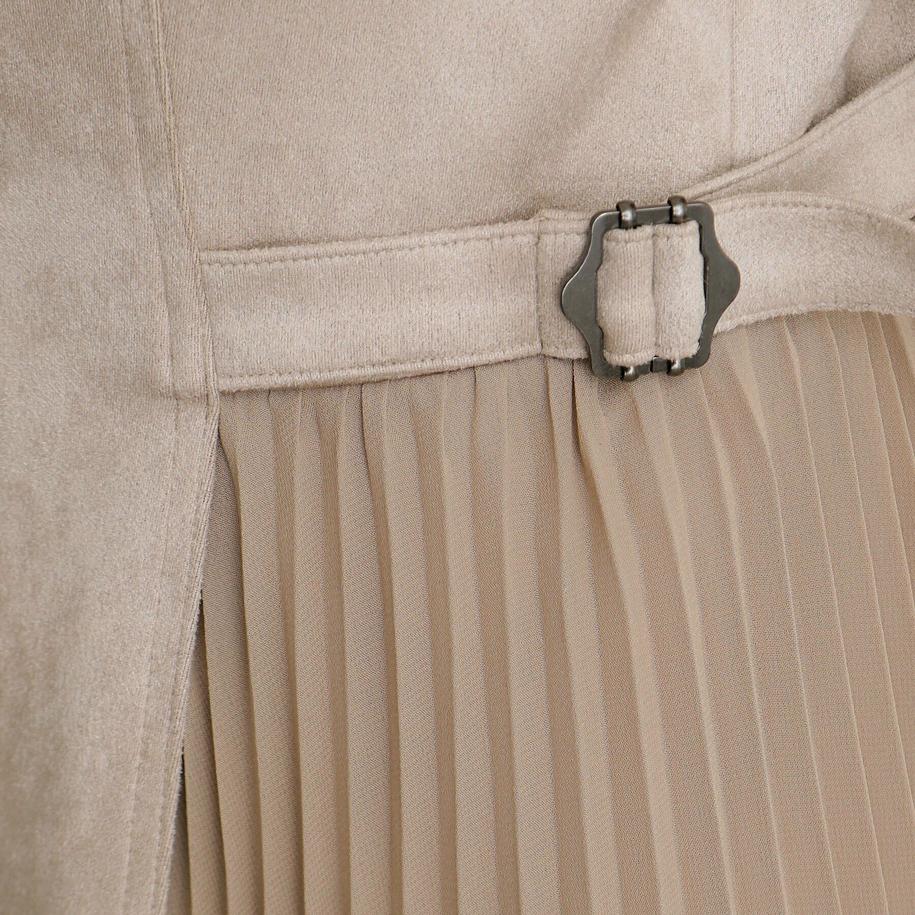 grove「マシュマロタッチサイドプリ―ツワンピース」|ワンピース|