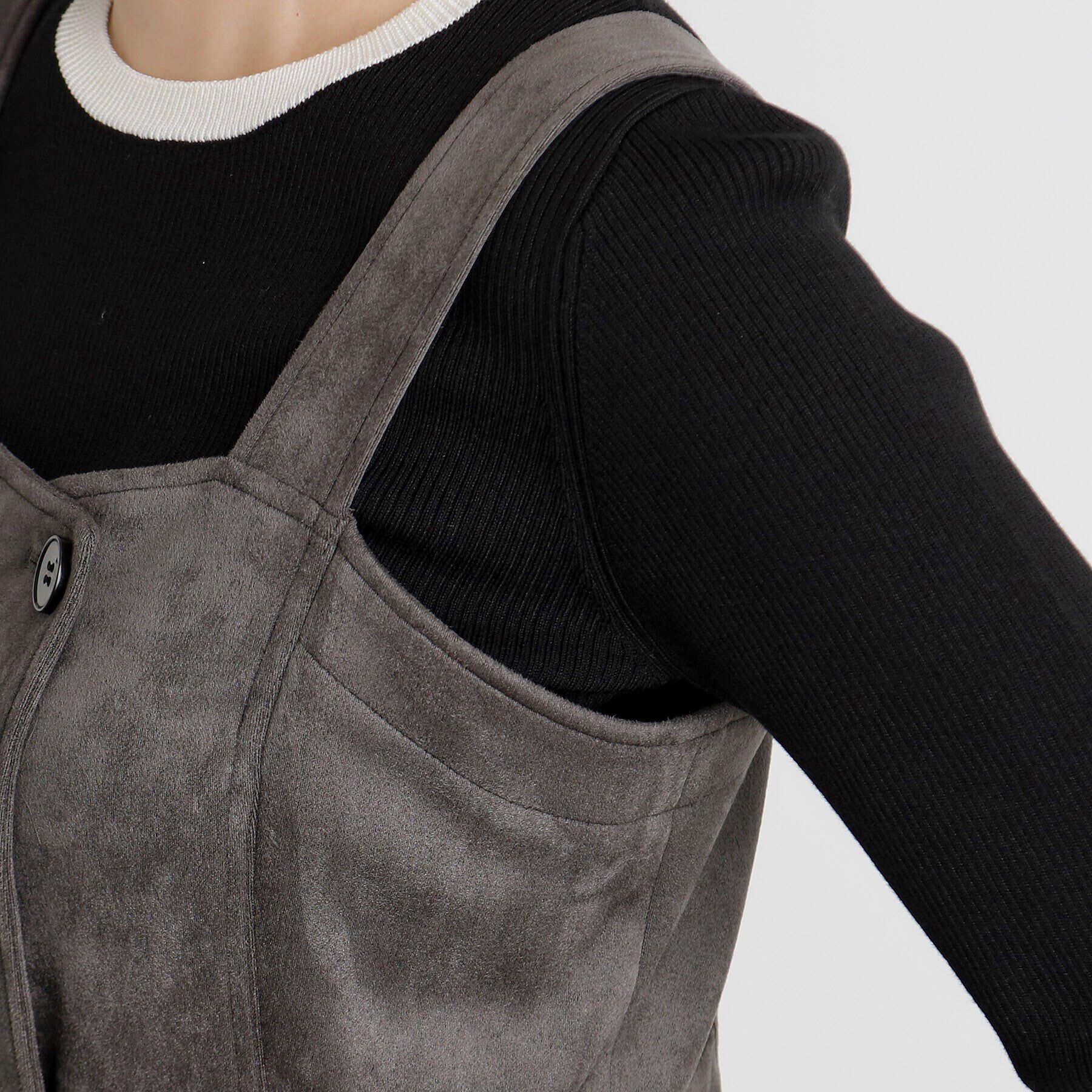 grove「マシュマロタッチサイドプリ―ツワンピース」|ワンピース|