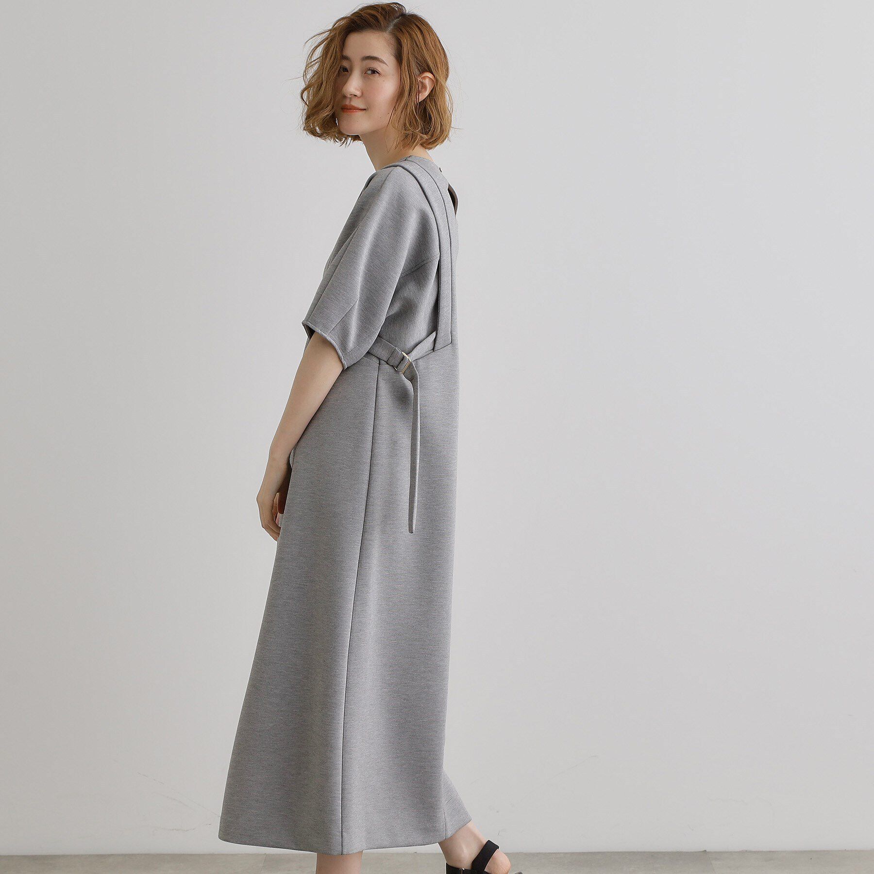 grove「ポンチジャージマキシワンピ」|ワンピース|