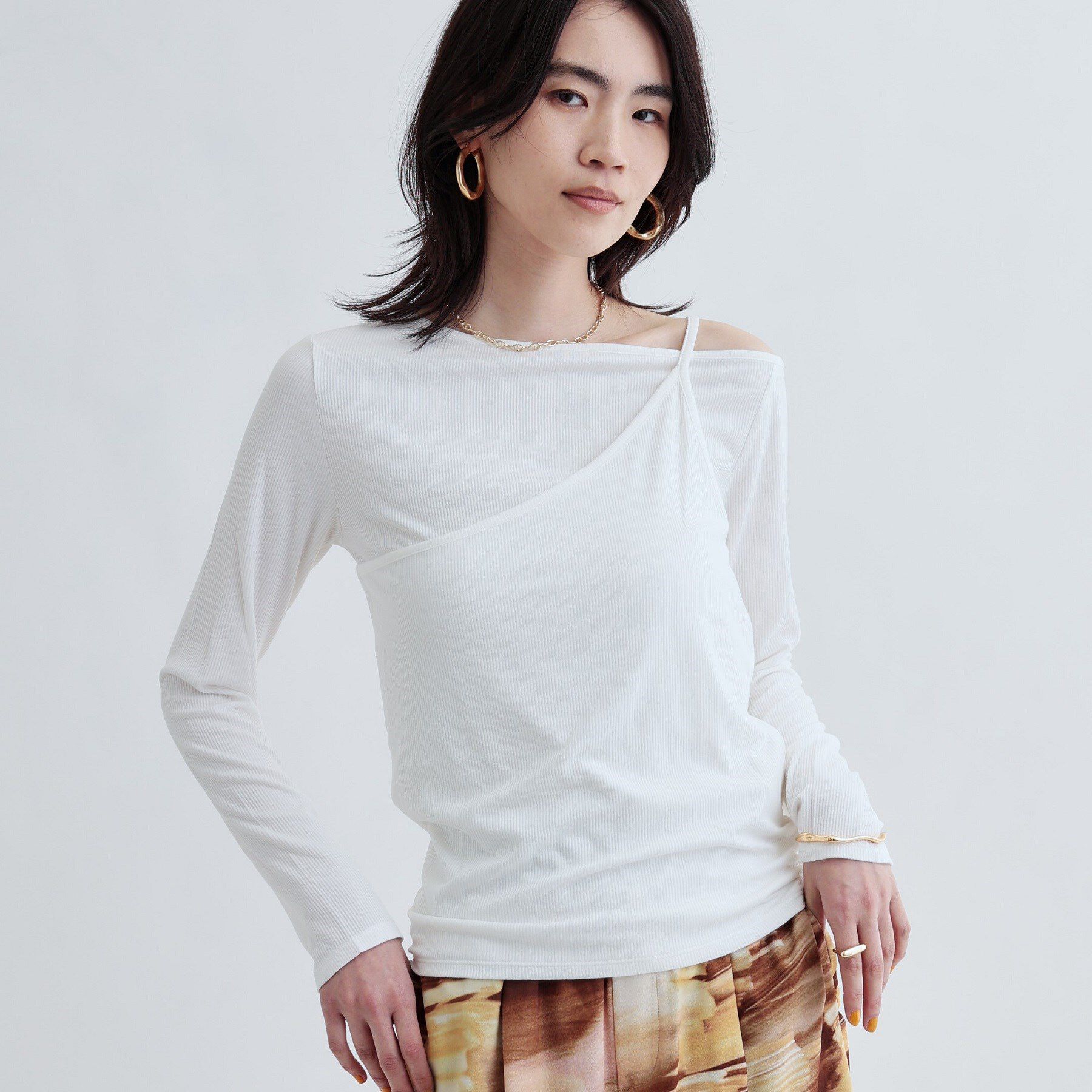 GALLEST「イレギュラーカットソー」|Tシャツ・カットソー|