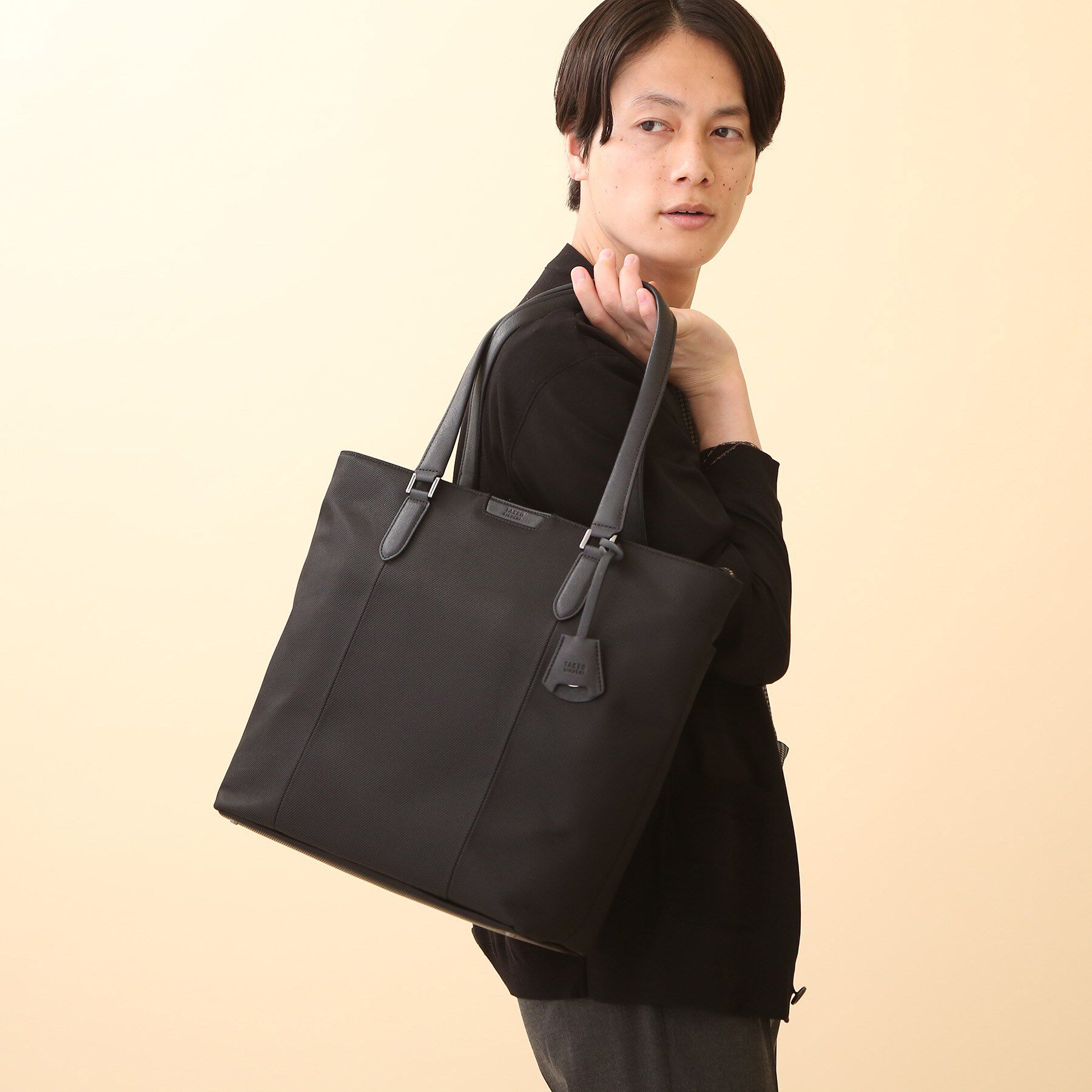 TAKEO KIKUCHI「スマート モノトーントートバッグ」|トートバッグ|