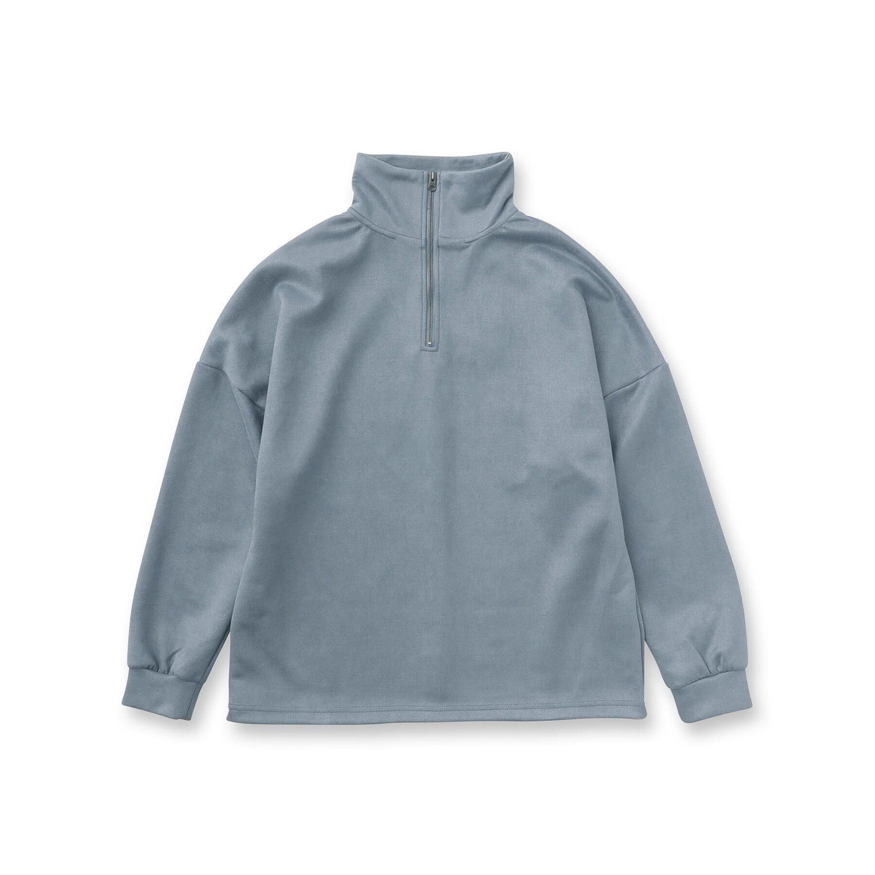 tk.TAKEO KIKUCHI「スエードプチドルマンハーフジップカットソー」|Tシャツ・カットソー|