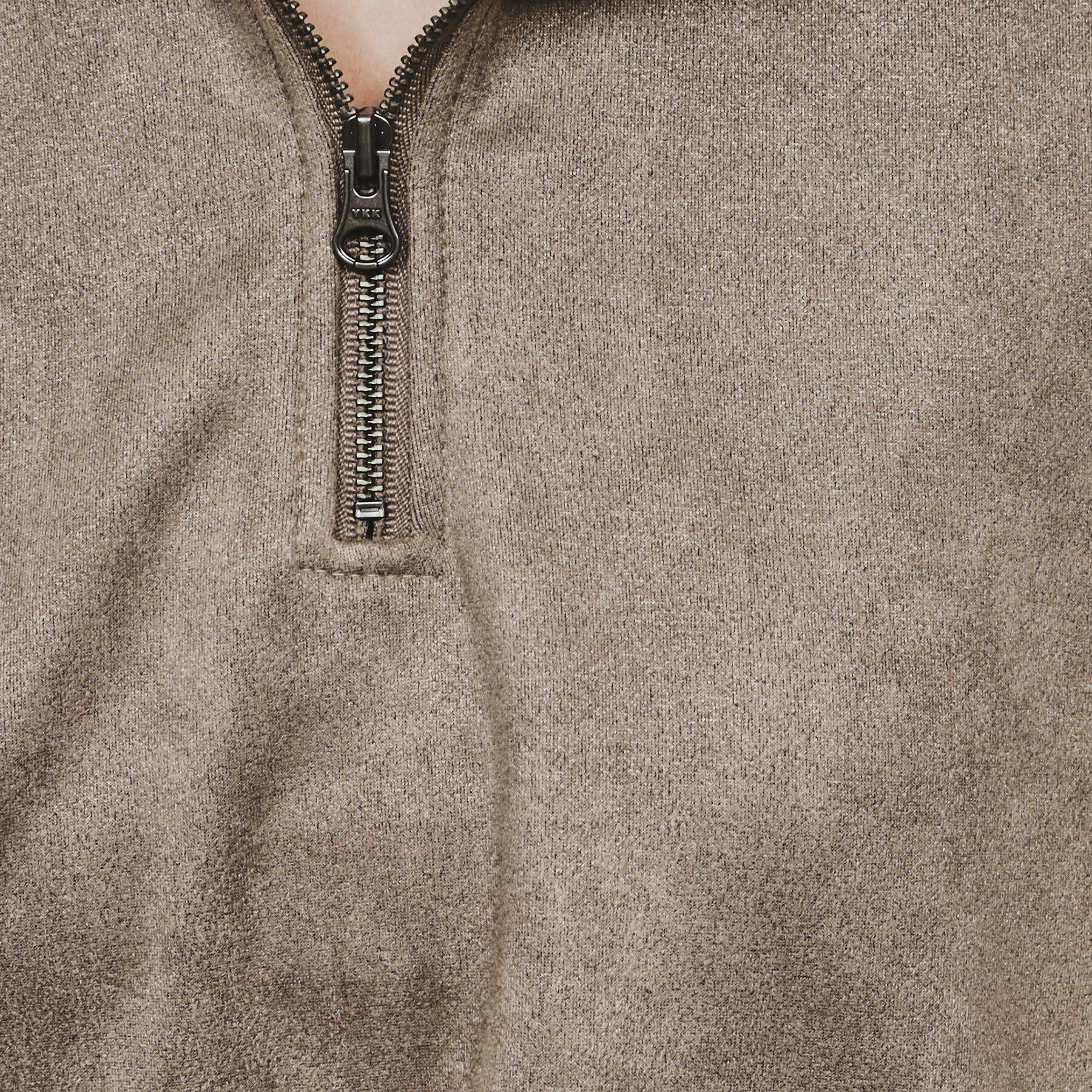 tk.TAKEO KIKUCHI「スエードプチドルマンハーフジップカットソー」|Tシャツ・カットソー|