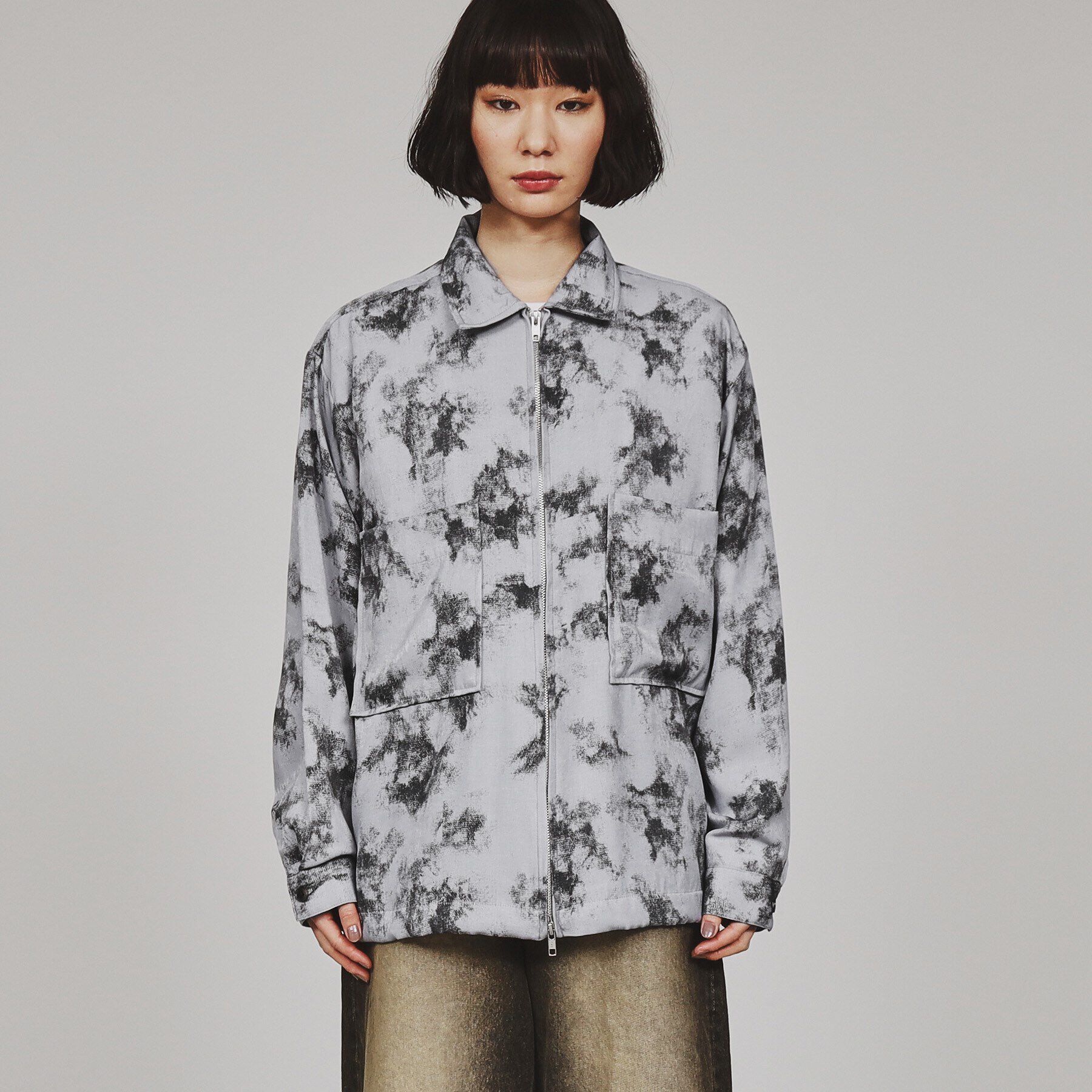 tk.TAKEO KIKUCHI「シャンブレーシャツアウター」|シャツ・ブラウス|