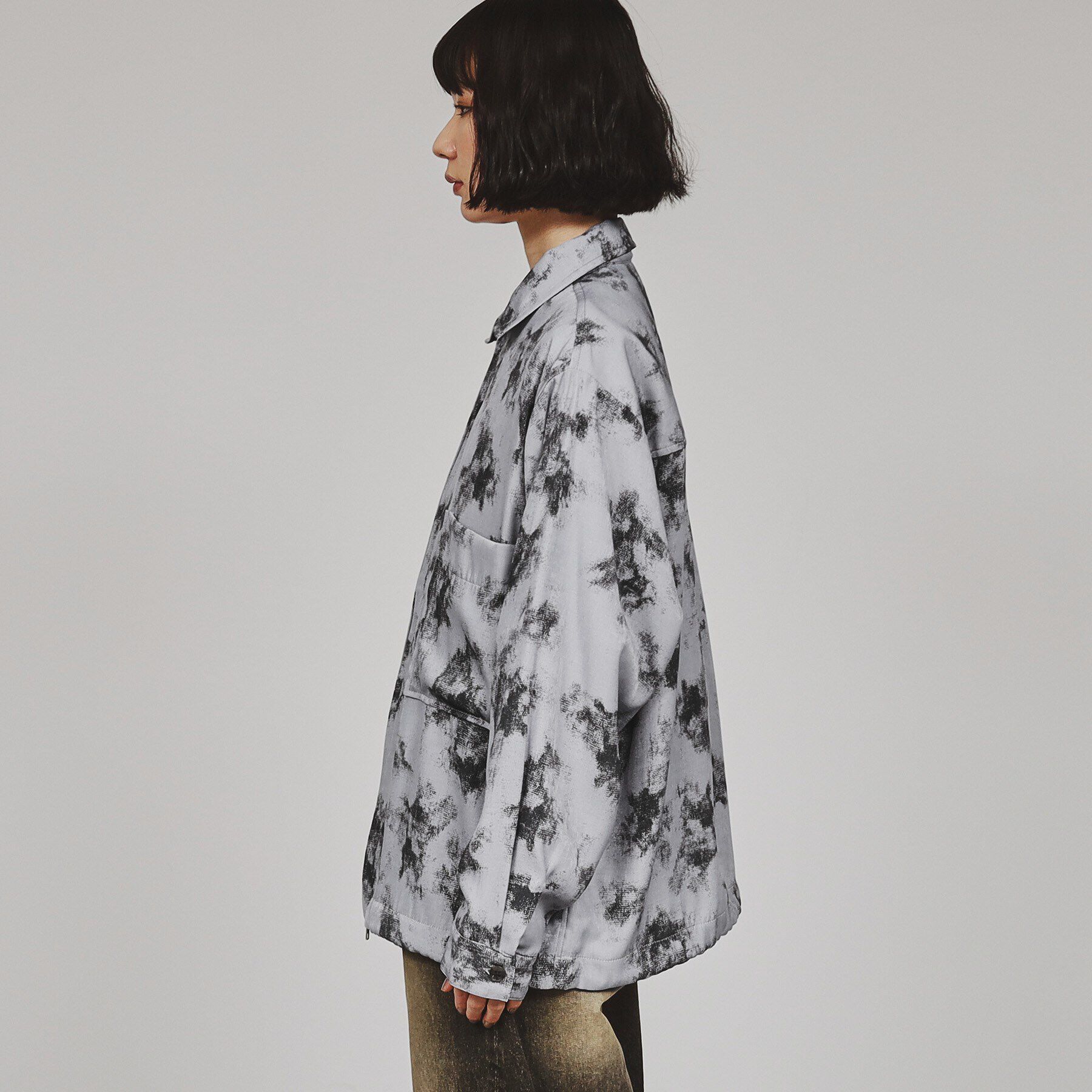 tk.TAKEO KIKUCHI「シャンブレーシャツアウター」|シャツ・ブラウス|