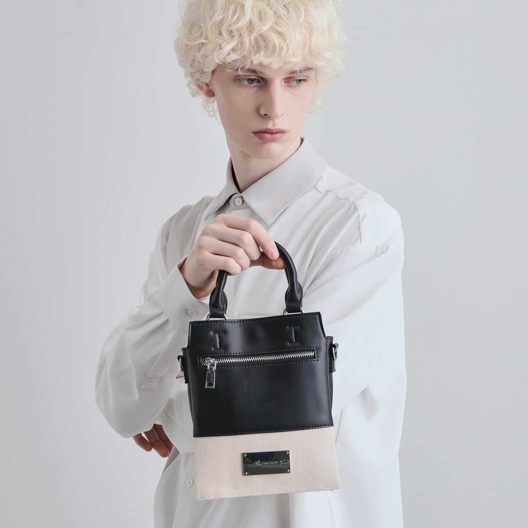 tk.TAKEO KIKUCHI「ツートンミニZIPショルダーバッグ」|ショルダー・メッセンジャー|