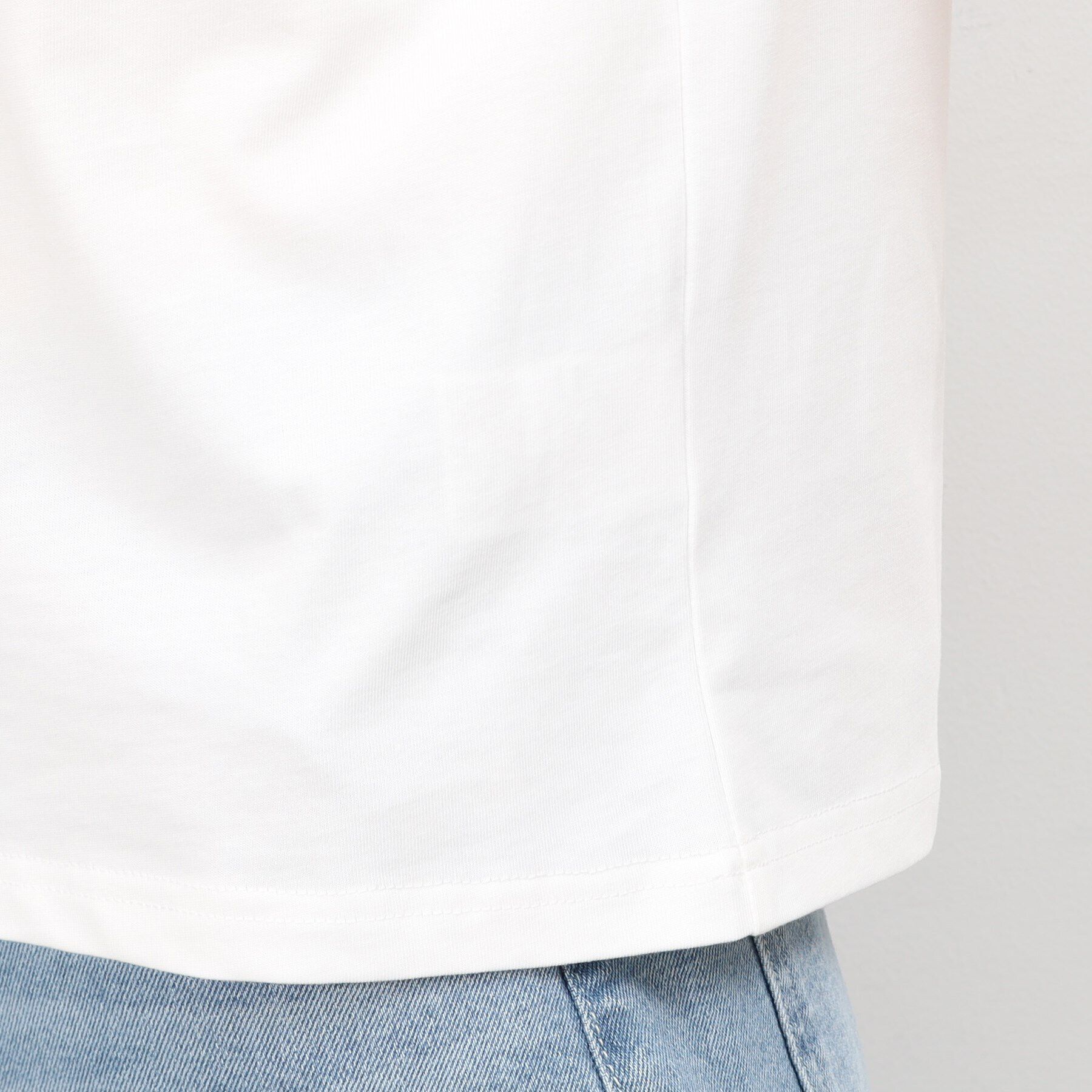 OPAQUE.CLIP「ロゴプリントTシャツ【洗濯機洗い可】」|Tシャツ・カットソー|