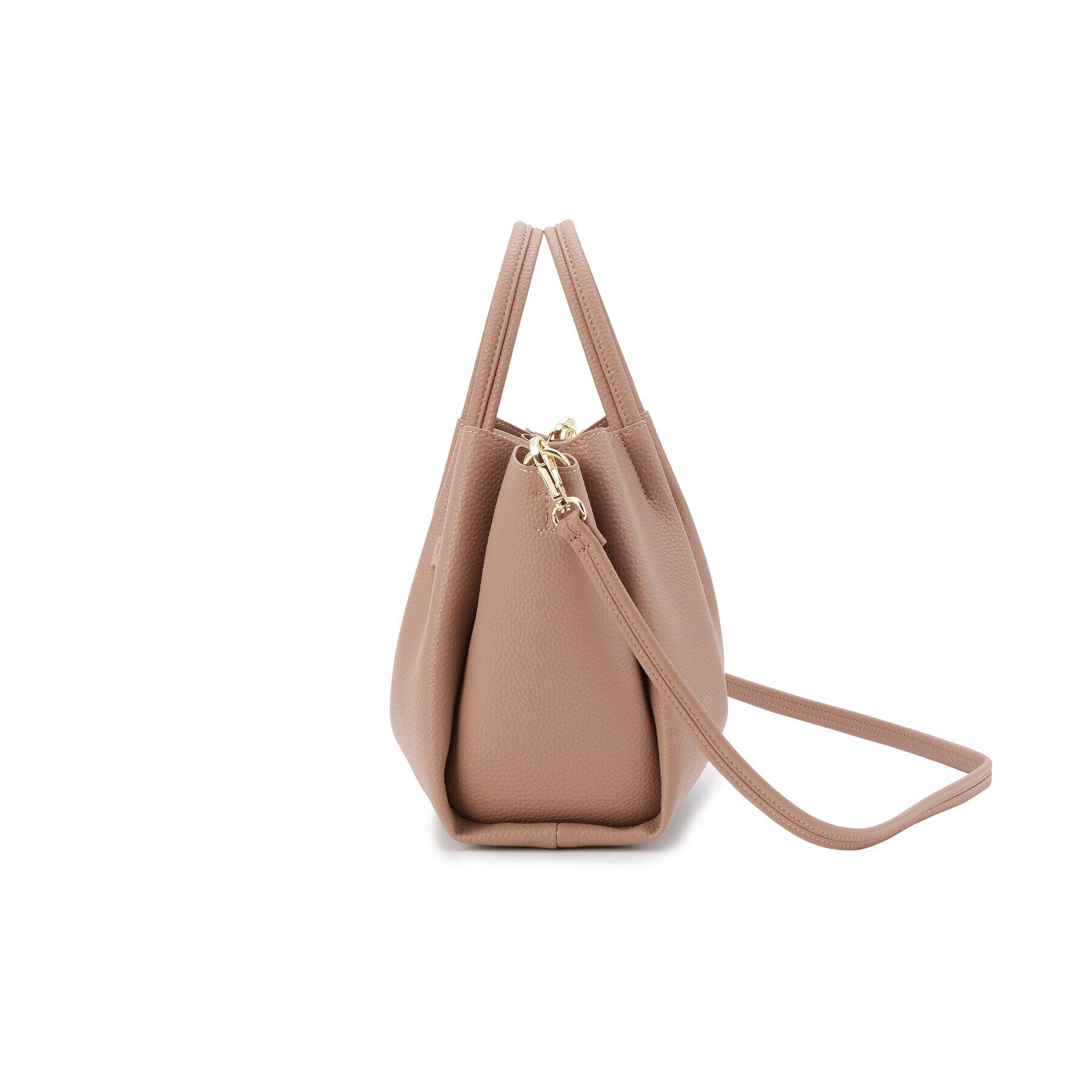 OPAQUE.CLIP「【軽量／2WAY／通勤対応】フロントベルトデザインミドルトートバッグ」|トートバッグ|