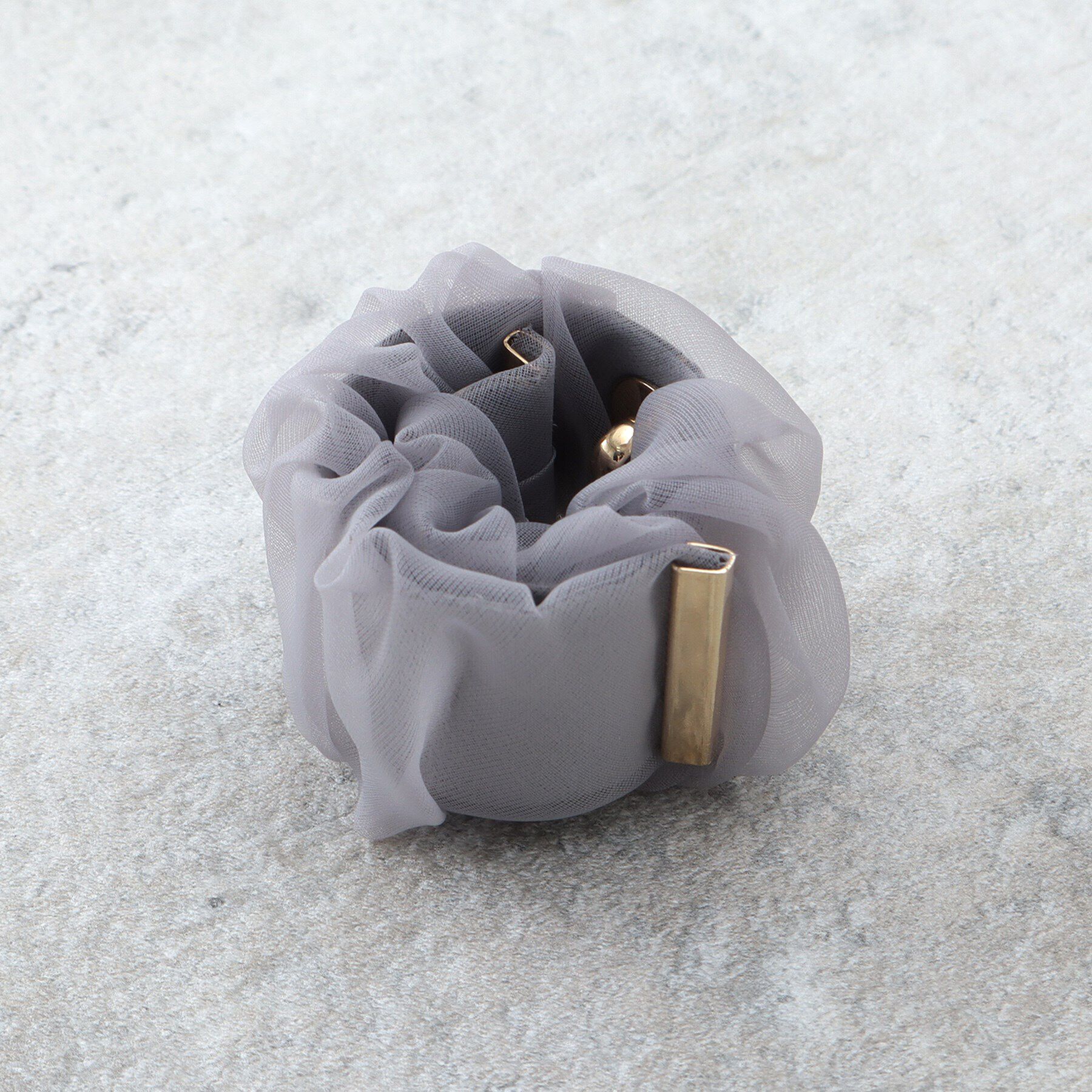 OPAQUE.CLIP「チュールヘアカフバンド」|その他|グレー(012)