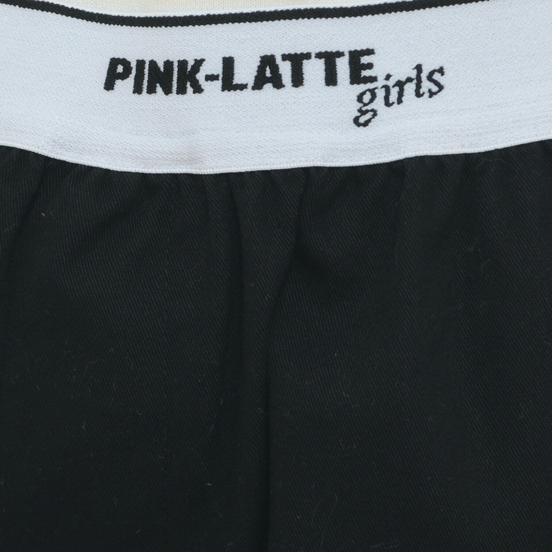 PINK-latte「ウエストロゴデザインパンツ」|その他|