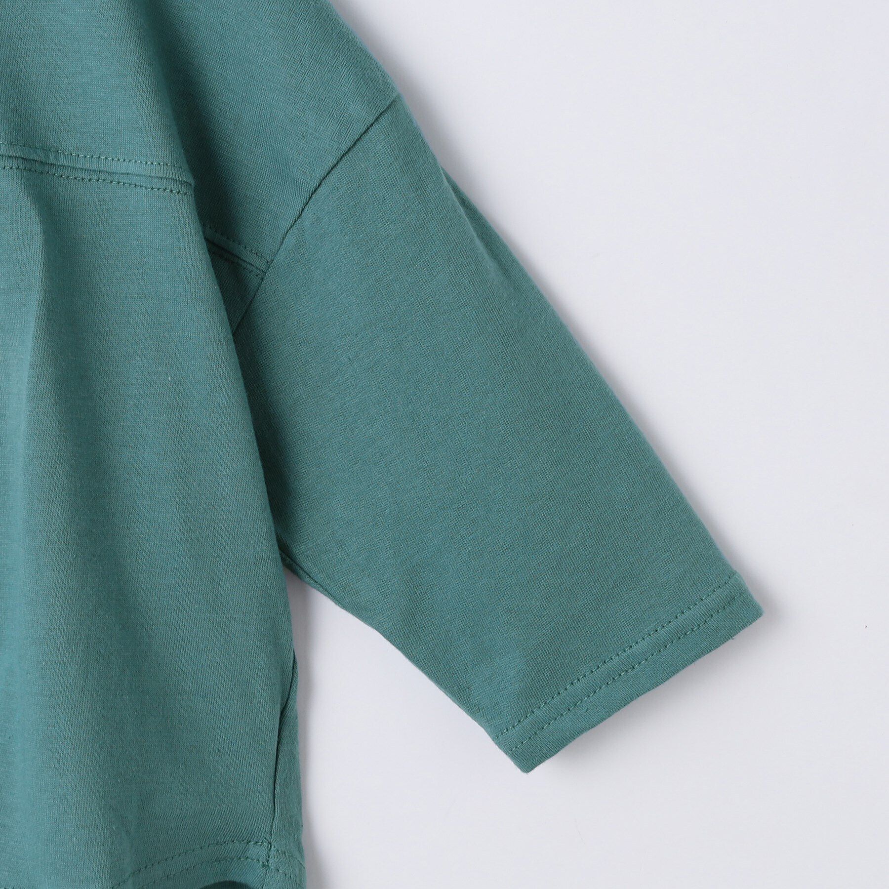 THE SHOP TK「【110-160】オーガビッツナンバー刺繍7分袖Tシャツ」|Tシャツ・カットソー|