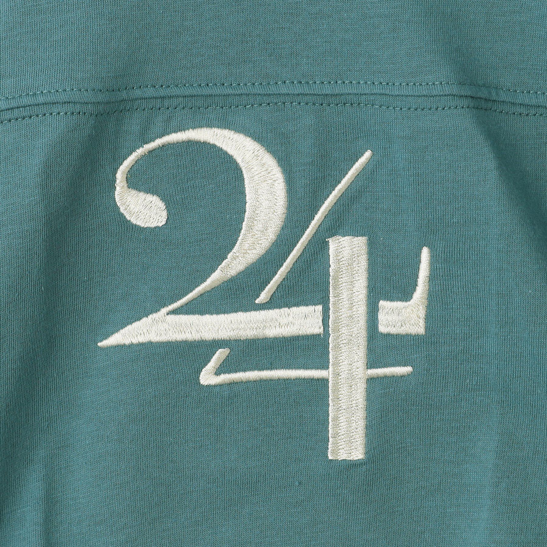 THE SHOP TK「【110-160】オーガビッツナンバー刺繍7分袖Tシャツ」|Tシャツ・カットソー|