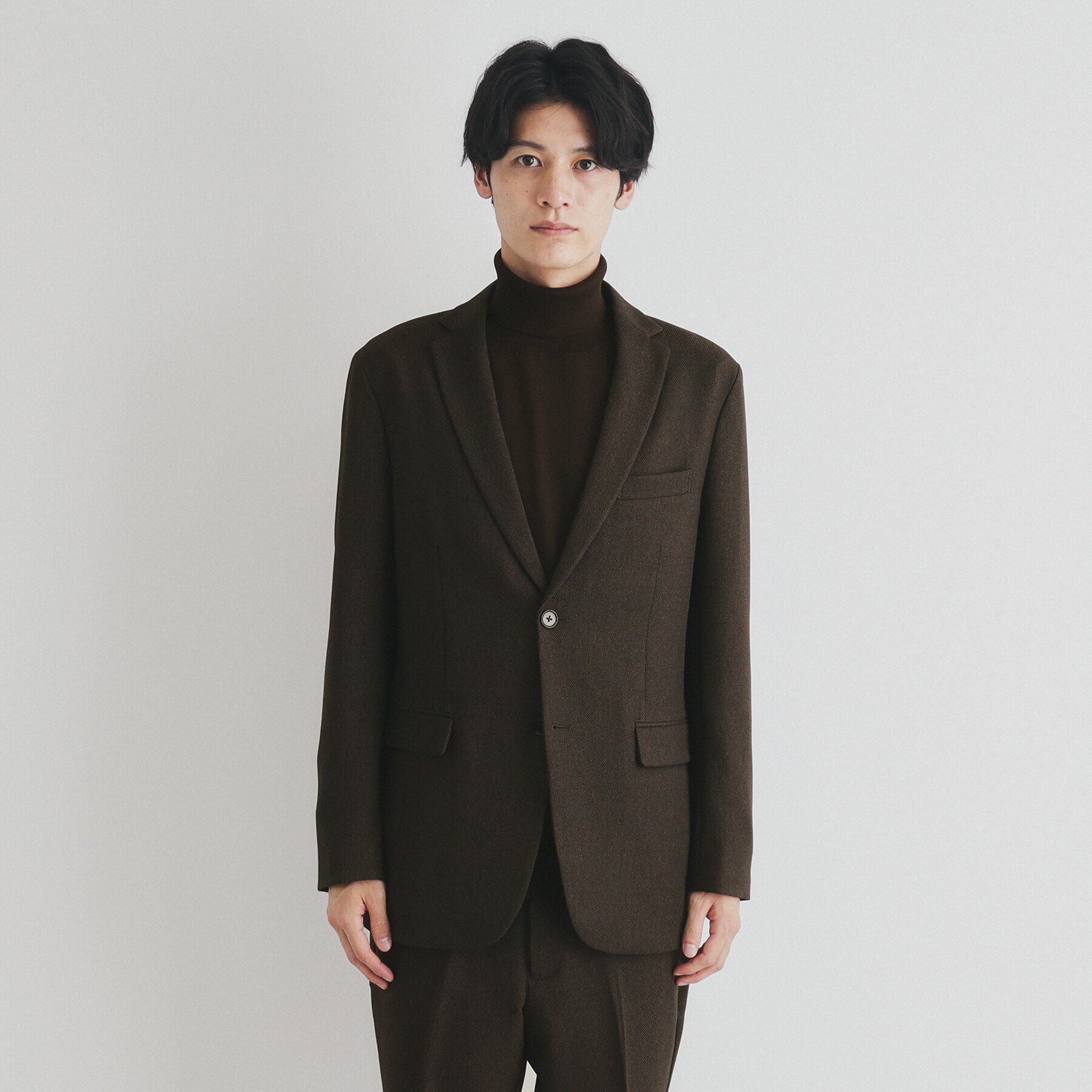 THE SHOP TK「バーズアイジャケット【セットアップ可/ビジネス対応】」|テーラードジャケット|