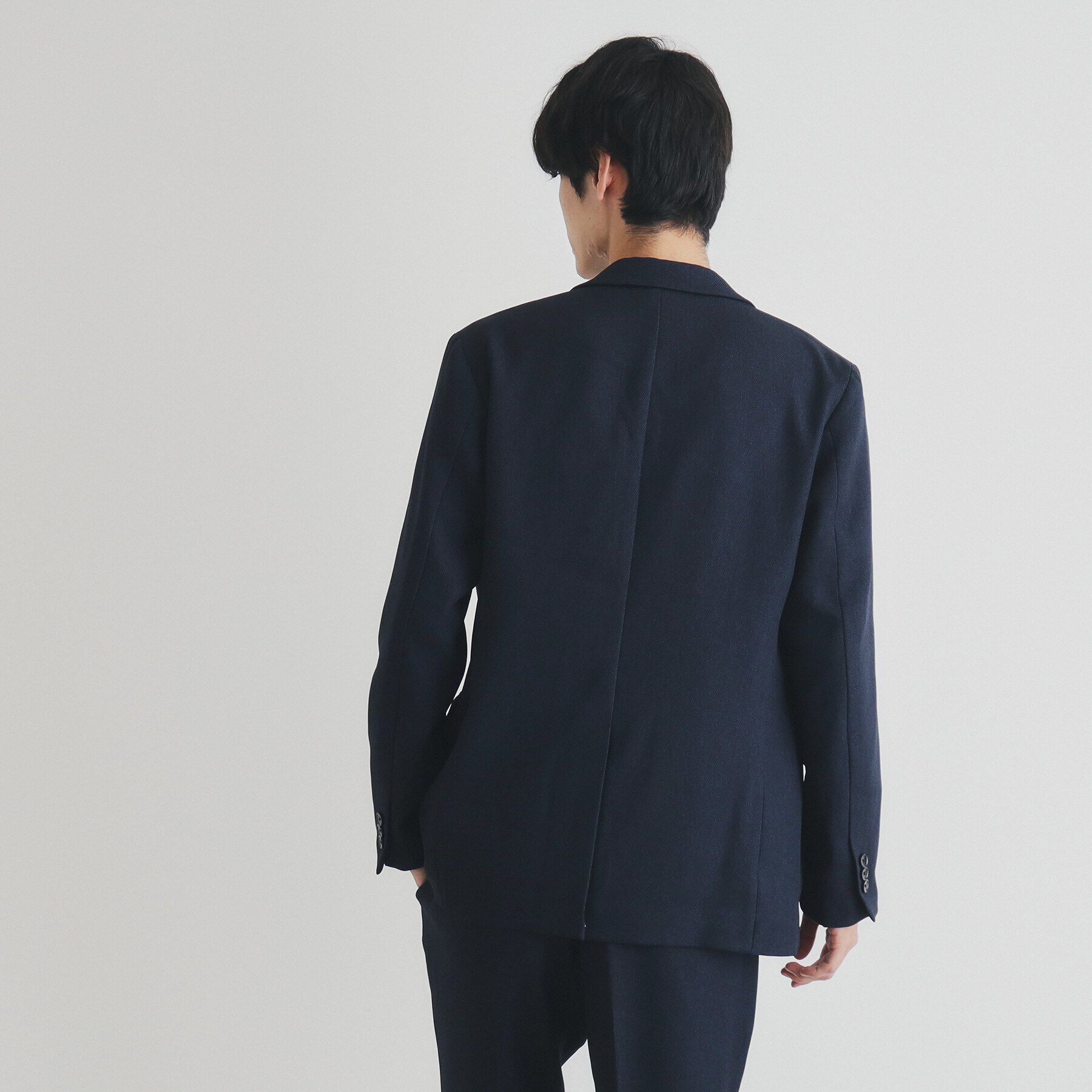 THE SHOP TK「バーズアイジャケット【セットアップ可/ビジネス対応】」|テーラードジャケット|