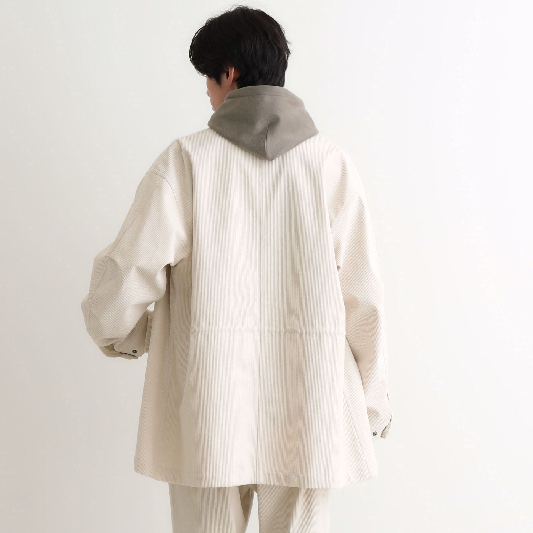 THE SHOP TK「TECUNE／テクウネ コーデュロイスタンドモッズコート【セットアップ可】」|ミリタリー・モッズコート|