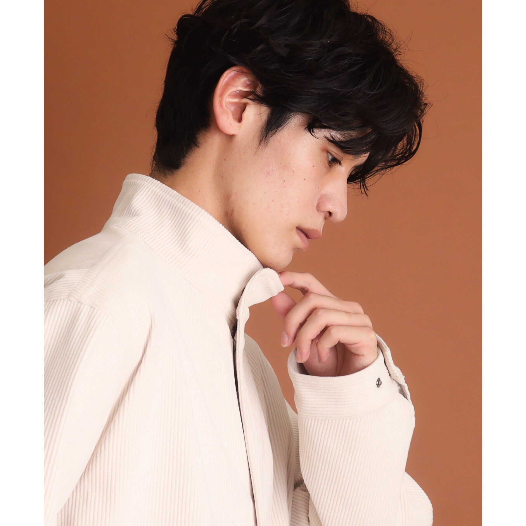 THE SHOP TK「TECUNE／テクウネ コーデュロイスタンドモッズコート【セットアップ可】」|ミリタリー・モッズコート|