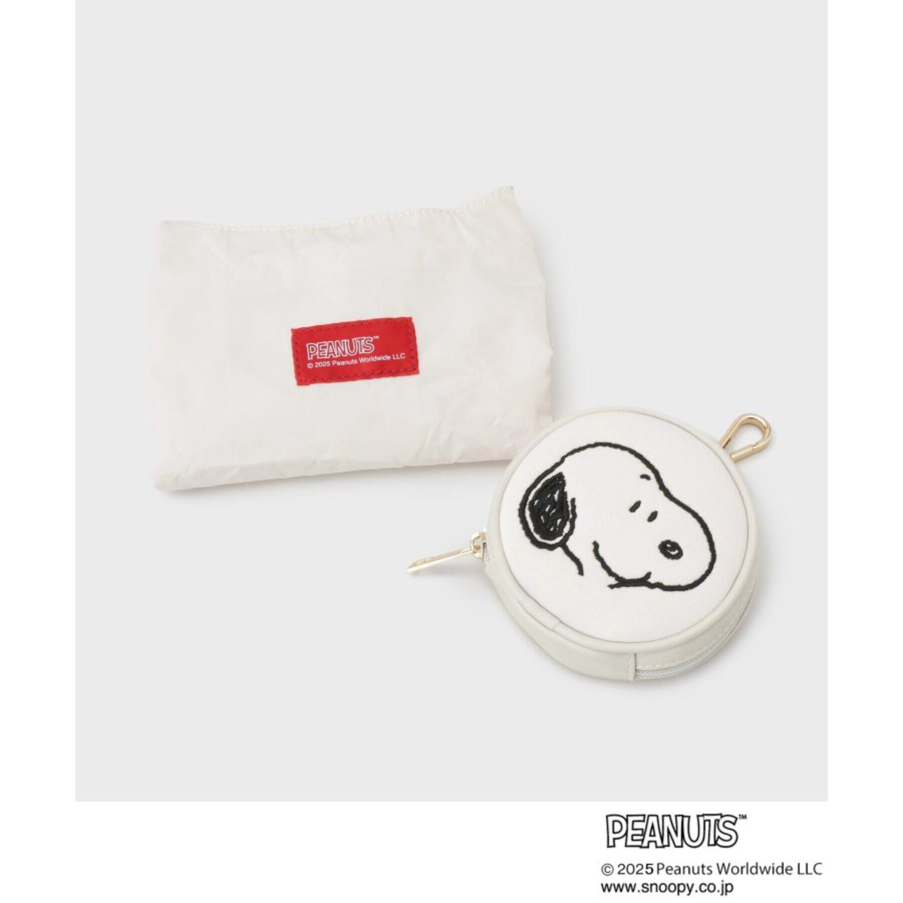 THE SHOP TK「PEANUTSエコバッグ付きチャーム」|ポーチ|