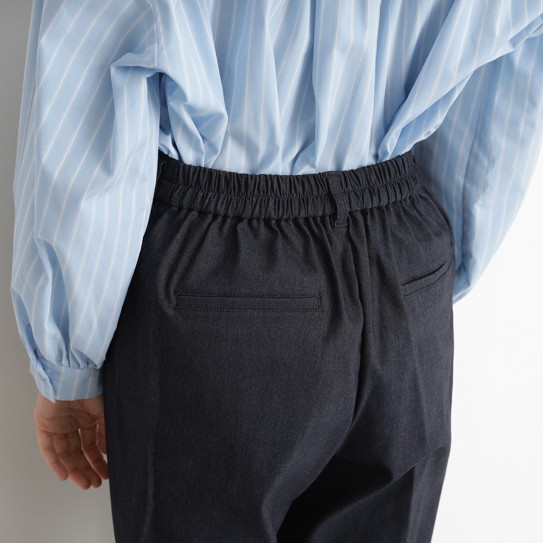 THE SHOP TK「ハイパーストレッチテーパードパンツ【洗える】」|その他|