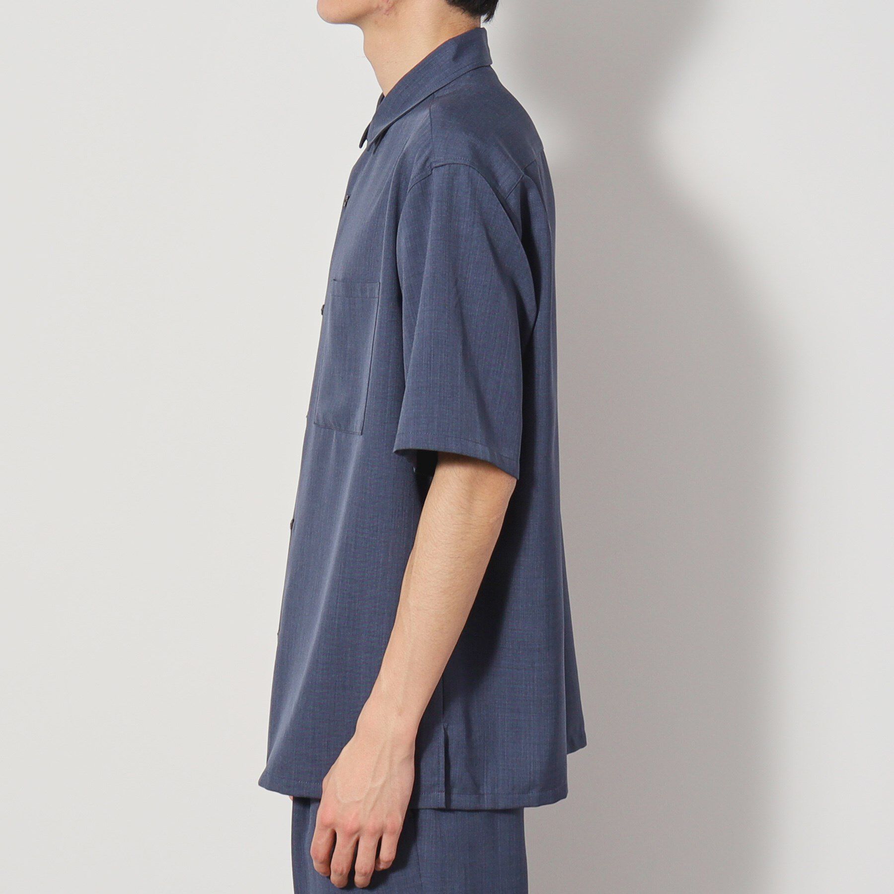 THE SHOP TK「ドライポリ半袖シャツ　セットアップ可/吸水速乾/軽量」|シャツ・ブラウス|