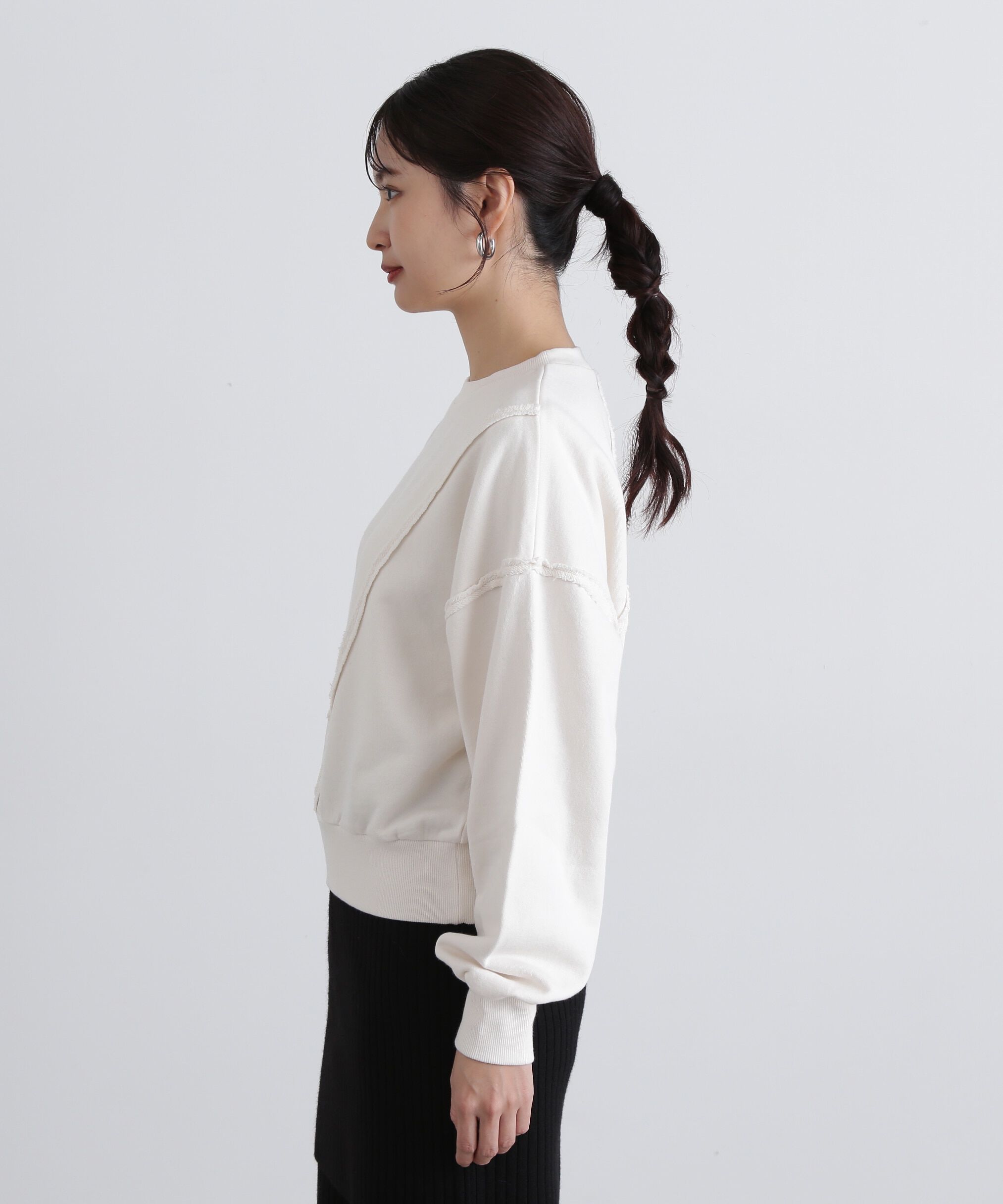  「パネルデザインスウェット」|Tシャツ・カットソー|