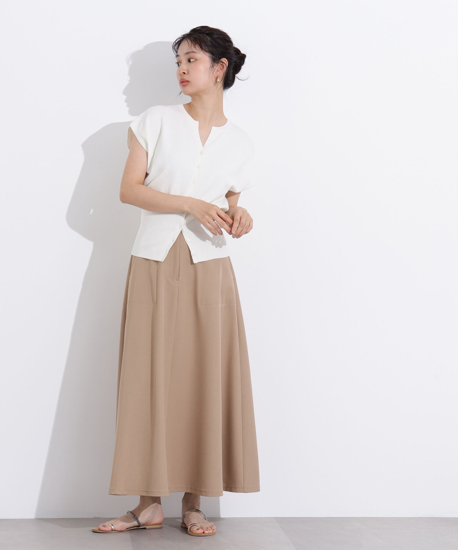  「ツイルAラインスカート」|スカート|